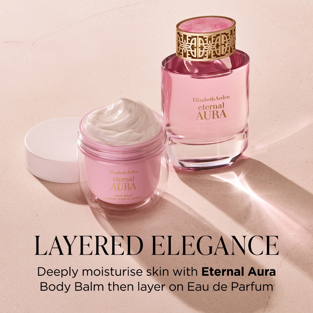 Eternal Aura layering — Body Balm and Eau de Parfum