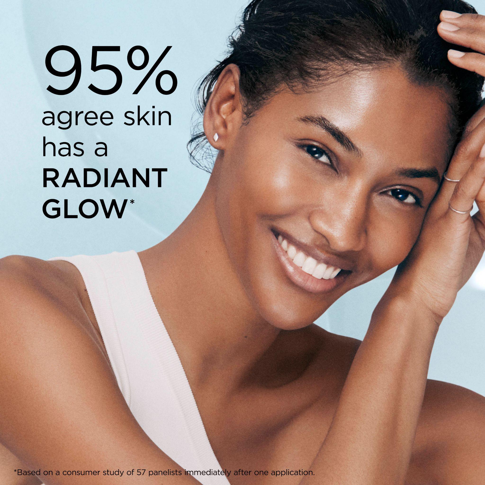 Clinical claim — radiant glow