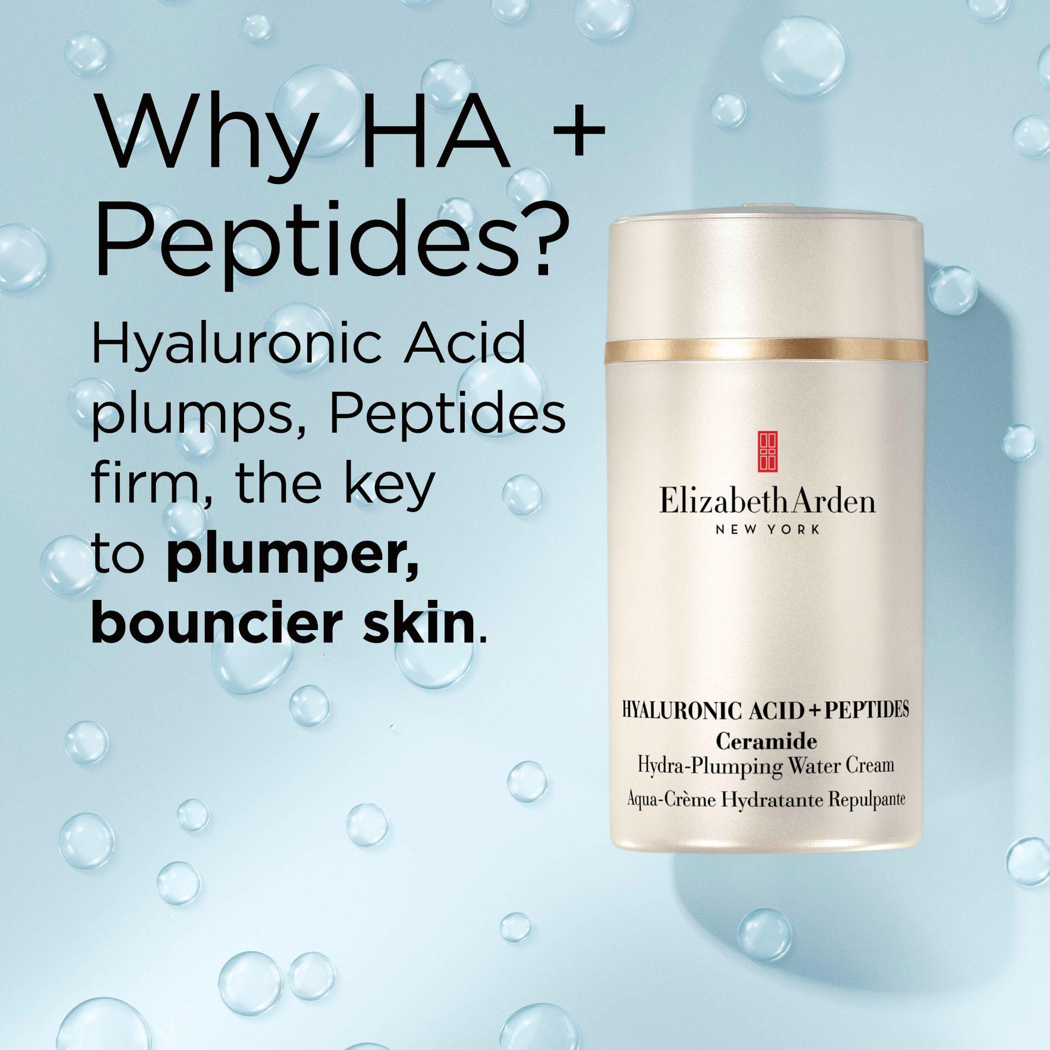 Why 5D Hyaluronic Acid — multi-layer hydration diagram